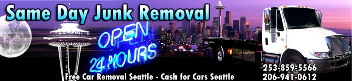 Free Junk Car Removal Bellevue, Cash For Junk Cars Bellevue... Legal Hulk Hauler