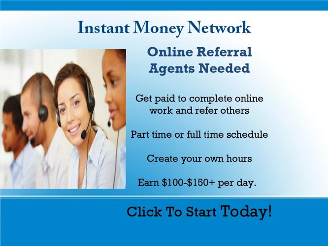 Free work at home opportunity