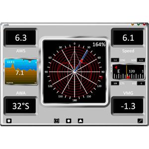 Fugawi Avia Sail Pro Onboard Instrument Software (AVIA-SAIL-P)