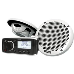 FUSION MS-RA50KTS Bundle w/MS-RA50 Receiver & MS-EL602 Speakers - (.