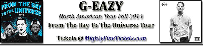 G-Eazy Tour Concert in Seattle Tickets 2014 G-Eazy at Showbox SoDo