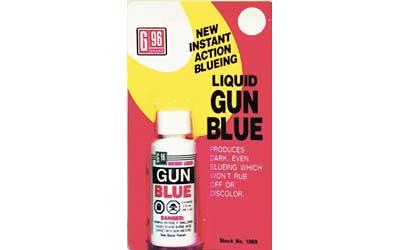 G96 Products Gun Blue Liquid 2oz 12 Bottle 1069