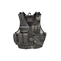 Galati Gear Deluxe Tactical Nylon Vest - Black