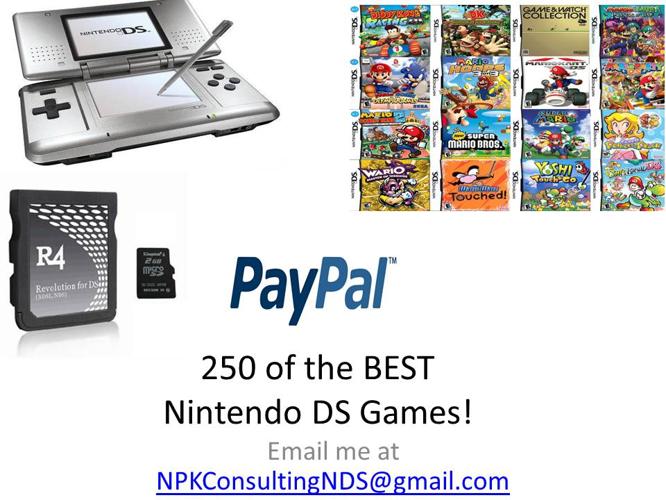 GAMES for Nintendo DS..Less than $1?...YES!...The BEST NDS games!