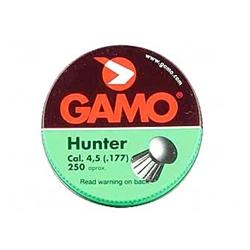 Gamo Hunter Pellets .177 Caliber Round Nose - 250-Pellets