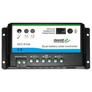 GANZ Eco-Energy GCC-D10A Dual Charge Controller - 12/24V (GCC-D10A)