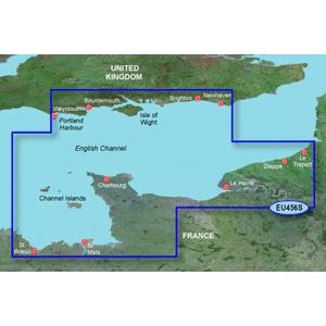 Garmin Bluechart G2 - HXEU456S - The Solent & Channel Islands - Mic.