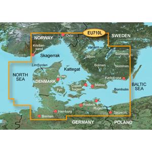 Garmin Bluechart G2 - HXEU710L - Denmark Skagerrak & Kattegat - Mic.