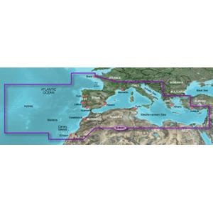 Garmin Bluechart G2 - HXEU802X - Mediterranean Sea & Iberian Penins.