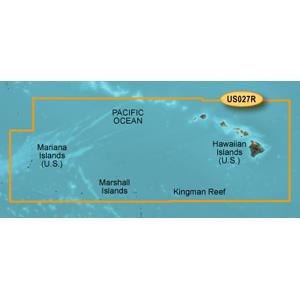 Garmin Bluechart G2 HXUS027R - Hawaiian Islands - Mariana Islands -.