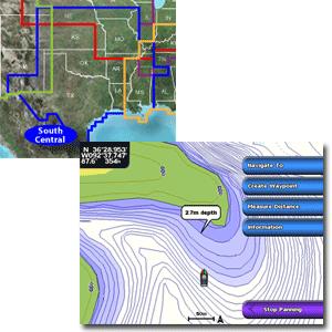 Garmin Lakes Vision - South Central - microSD/SD (010-C1077-00)