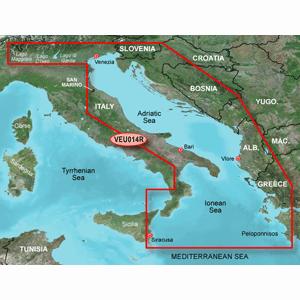 Garmin VEU014R - Italy Adriatic Sea - SD Card (010-C0772-00)