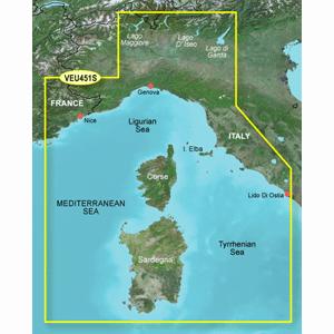 Garmin VEU451S - Legurian Sea Corsica and Sardinia - SD Card (010-.