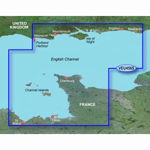 Garmin VEU465S - The Solent and Channel Islands - SD Card (010-C080.