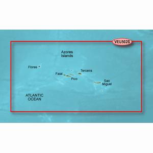 Garmin VEU502S - Azores Islands - SD Card (010-C0846-00)