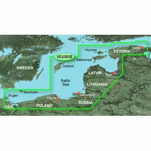 Garmin VEU505S - Baltic Sea East Coast - SD Card (010-C0849-00)