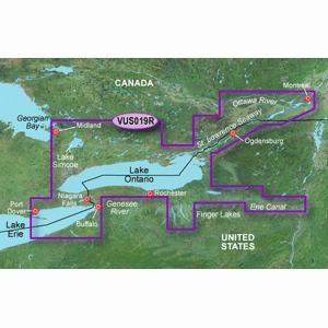 Garmin VUS019R - Lake Ontario to Montreal - SD Card (010-C0720-00)