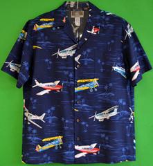 General Aviation Planes Hawaiian Shirts - NWT