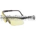 Genesis® Black Frame Glasses with Amber Lens with UD Coating