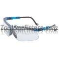 Genesis® Vapor Blue Frame Glasses with Clear Lens with Fog Coating