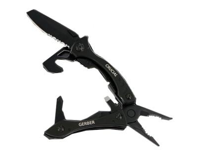 Gerber Blades Crucial Blk-w/strap cutter/Clm 31-001518