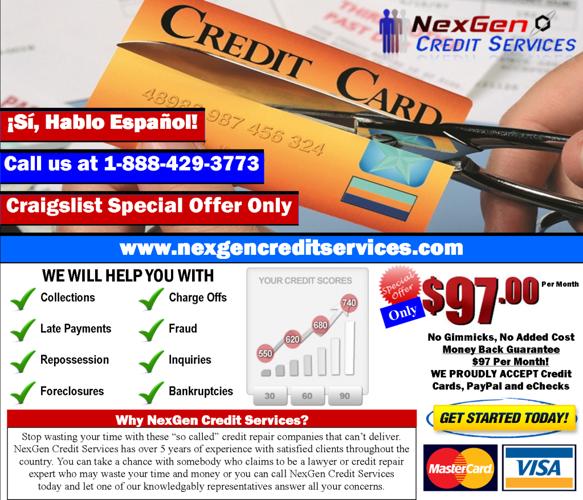 Get ѕtarted Tοday! Fix your credit ѕervices $SAVE$