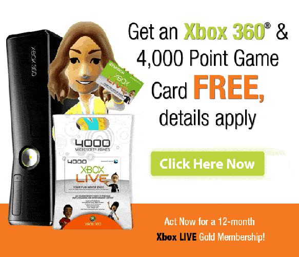 Get 4,000 Microsoft Points - Free XBox 360