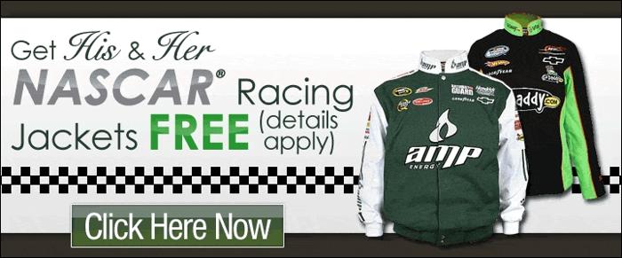 Get His and Her NASCAR Jackets FREE Here!!!