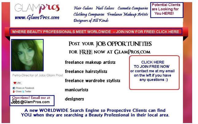 Get More Clients Here: Beauty Professionals Join for Free and Create Your Portfolio