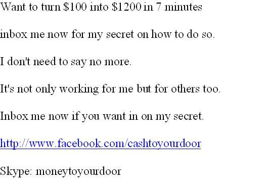 ?? Get paid $1200 in 7 min ?