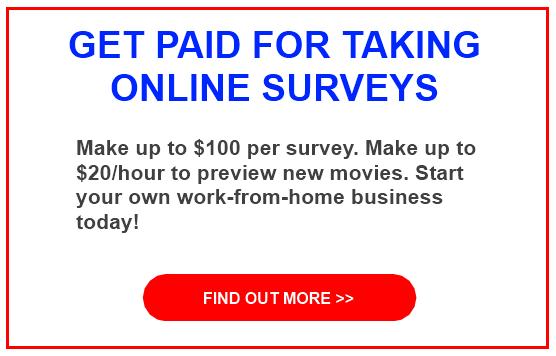 _________ GET PAID FOR TAKING SURVEYS. UP TO $100/DAY! _________