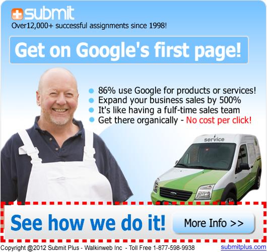 Get your business to the top of Google - No cost per click!