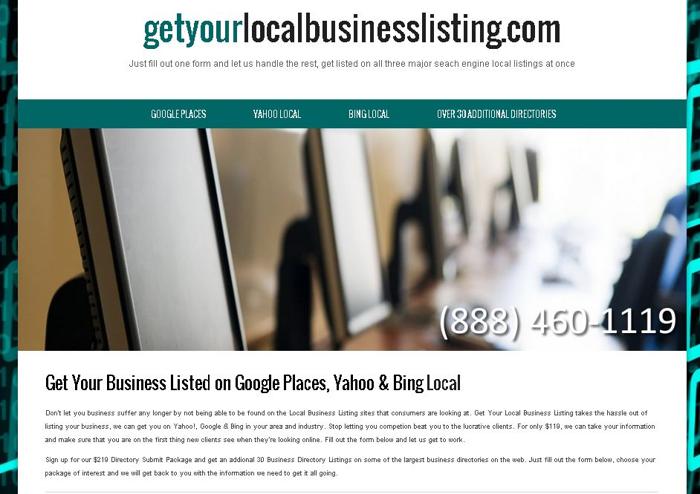Get Your Local Business Listing - Local Directory Submission Service - $99