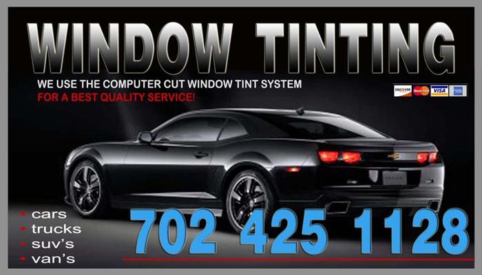 Get your old window tint removed! Auto window tint in Las Vegas