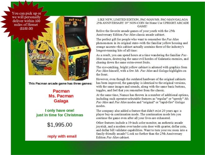 ?? Get your own 25th anniversary pacman game, this one is rare