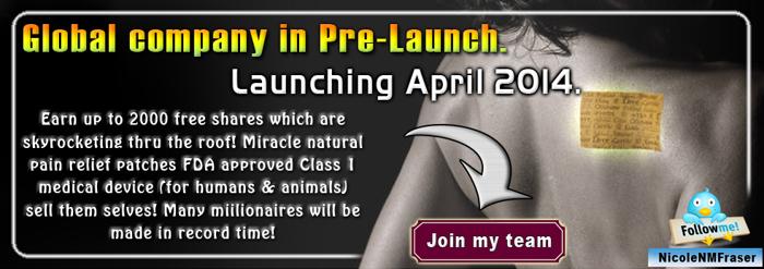 Global Company in Pre-Launch! Get in Now!