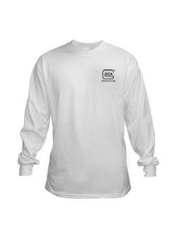 Glock Apparel Medium White Long Sleeve T-Shirt AP61404