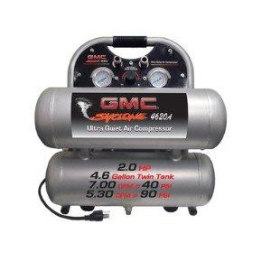 GMC SYCLONE 4620A Ultra Quiet & Oil Free Air Compressor Online