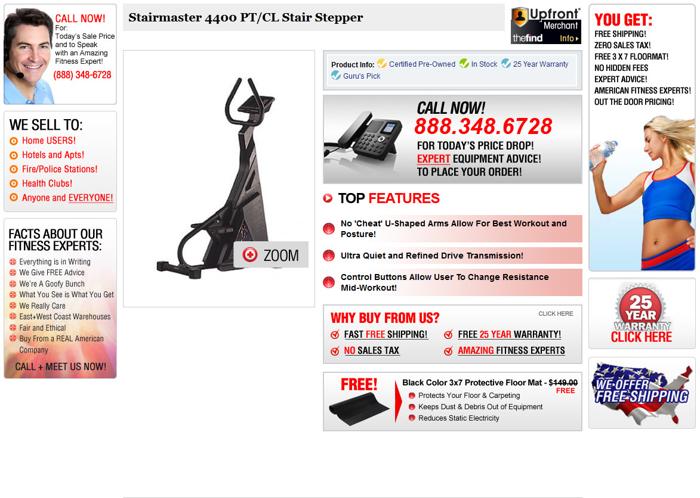 ++ Great Deal Stairmaster 4400 Delivering for free --