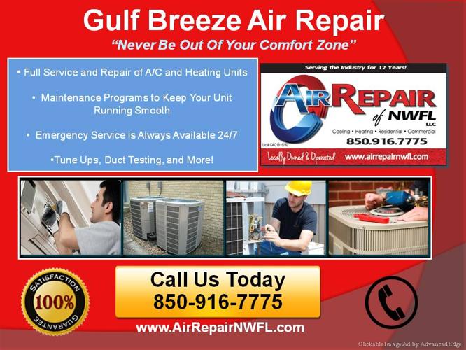 Gulf Breeze Air Repair 850-916-7775