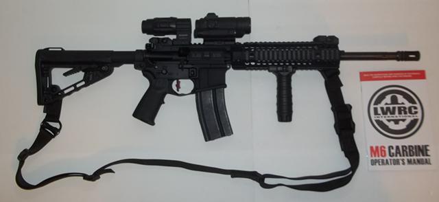 Gunshow - Shriners Event Center 552 N. 40th St., Phoenix - LWRC M6-AK 5.45x39 M4 Carbine with Optics