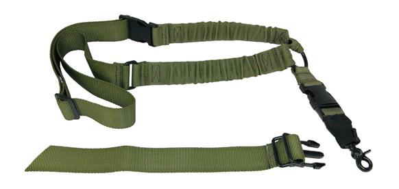 GunTec Special Ops Single Point Sling (For Use With or Without Single Adapter) OD Green