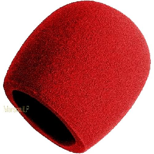 GZ Red Foam Microphone Windscreen & Pop Filter P/N GZ RED34D8827 @ MarshallUP.com - $4.99