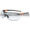 Harley Davidson Orange and Black Framed Safety Eyewear with Clear Lenses