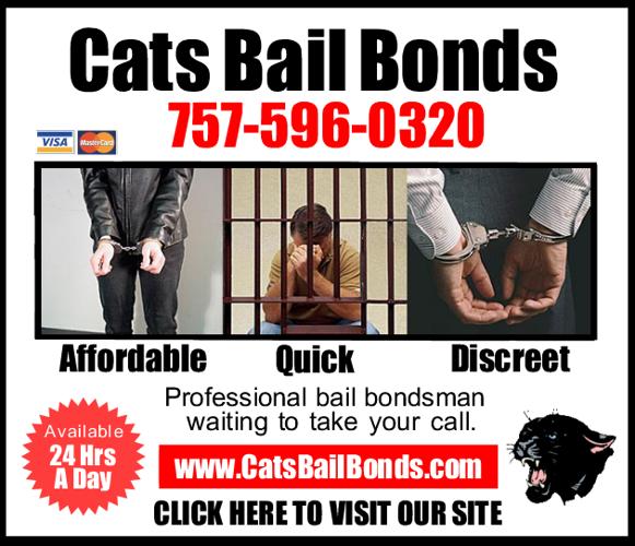 Has your loved one been ARRESTED? 757.596.0320 call