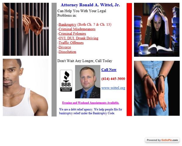 Have Problems With a Criminal Misdemeanor or Felony? (Attorney Ronald Wittel, Columbus Ohio)
