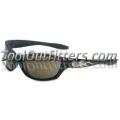 HD1001 Harley Davidson Safety Glasses with Black Frame and Grey Lens