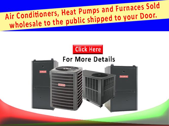 Heat Pumps shipped to your door for less