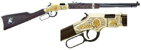 Henry Golden Boy Law Enforcement Tribute Lever 22 Rifle 20