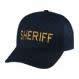 Hero's Pride Dark Navy Twill Cap Embroidered Med Gold SHERIFF
